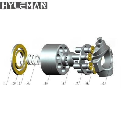 Dijelovi za popravak hidraulične pumpe komplet PC30UU